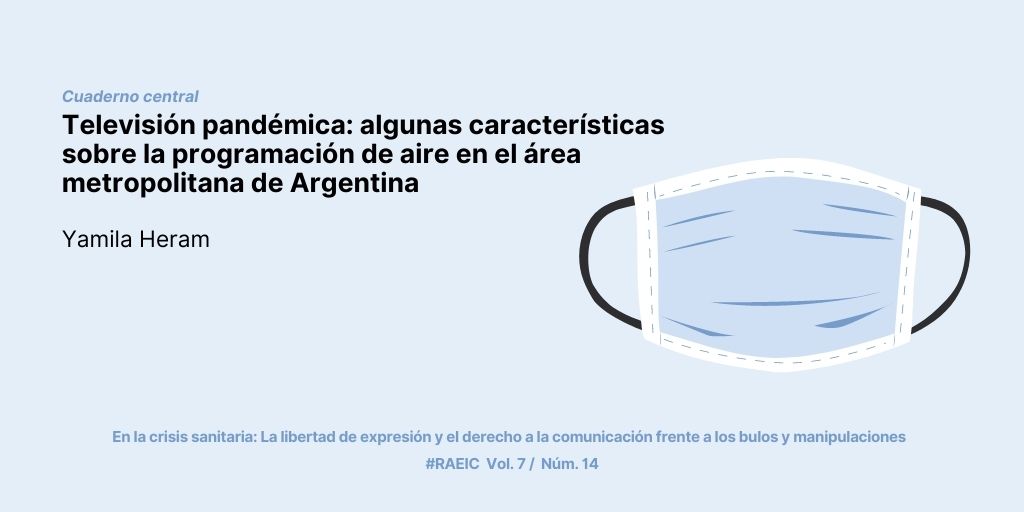 Televisión pandémica: algunas características sobre la programación de aire en el área metropolitana de Argentina